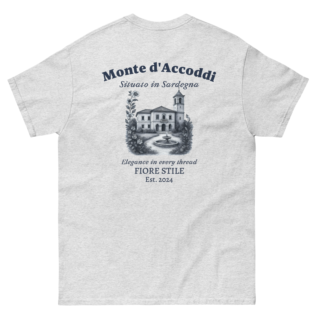 FIORE STILE Monte d'Accoddi T-Shirt - Italian Heritage Graphic Tee Collection