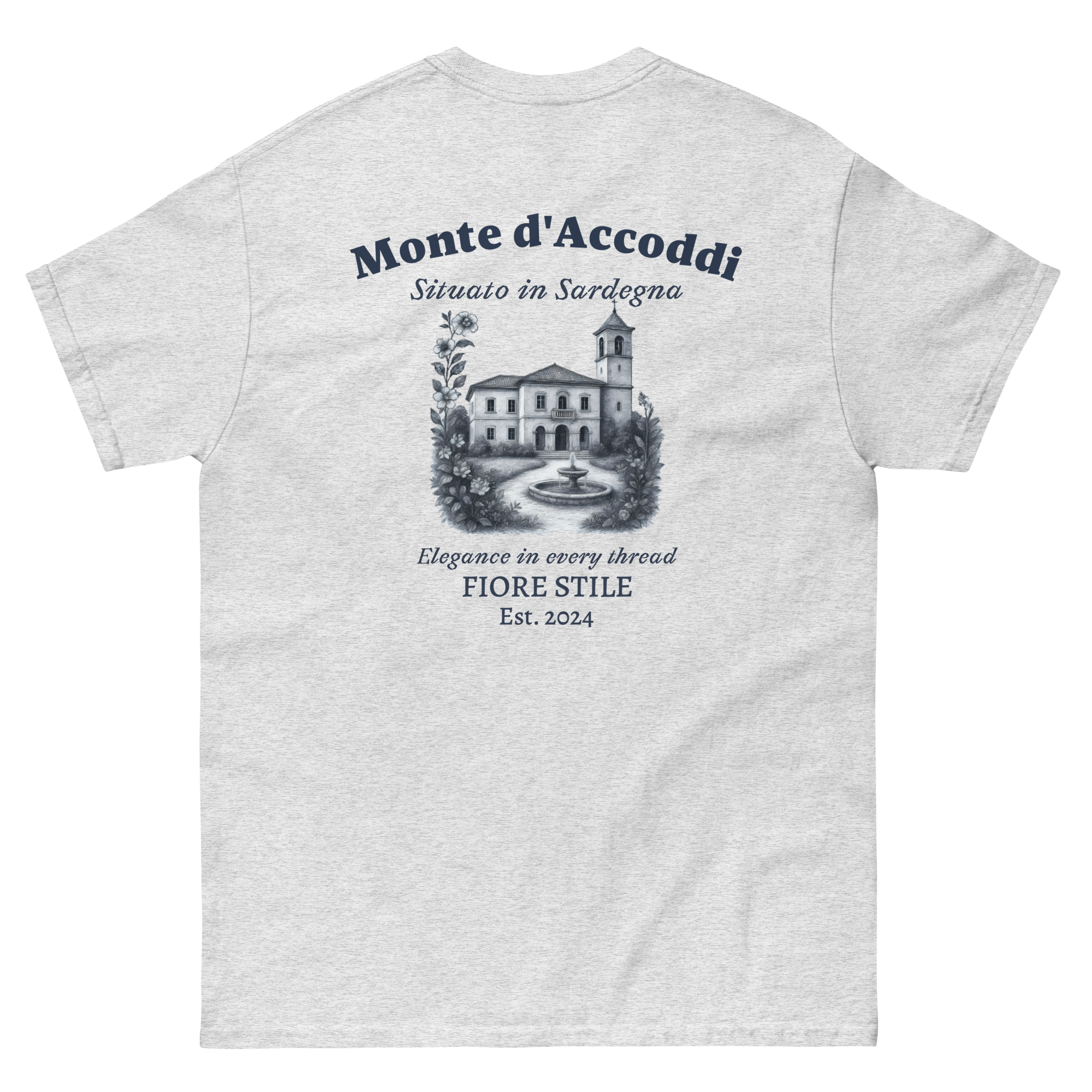 FIORE STILE Monte d'Accoddi T-Shirt - Italian Heritage Graphic Tee Collection